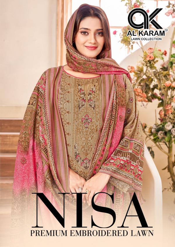 Alkaram Nisa Vol-01 – Karachi Dress Material